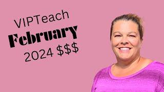 VIPKid February 2024 Payment: how much did i earn