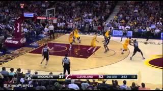 LeBron James Attacks | Brooklyn Nets vs Cleveland Cavaliers | Game Highlights | March 31, 2016