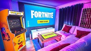 I Built My Dad His Dream $20,000 Gaming Room!