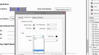 Creating a Print Button in Adobe Acrobat Pro