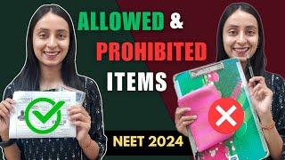 Mandatory Documents to Carry on 5th May | Prohibited Items #neet #neet2024 #update