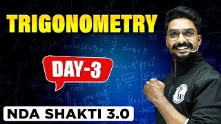 NDA MATHS 2023 | Trigonometry | NDA CRASH COURSE