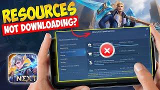 How to Fix Mobile Legends Resource Download Error on iPhone | MLBB resources not downloading