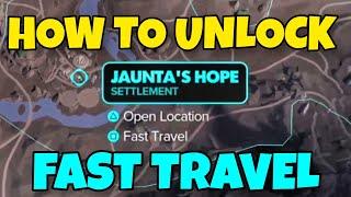 Star Wars Outlaws | How to UNLOCK Fast Travel