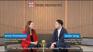 Swire Properties - Interview with 2022 Hong Kong's Most Attractive Employer: Randstad Hong Kong