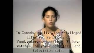 Severn Suzuki at Rio Summit 1992 with Eng Subtitle