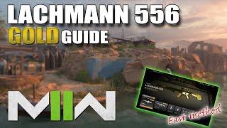 Modern Warfare 2 Lachmann 556 GOLD GUIDE!!! | FASTEST METHOD!