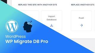 WordPress - WP Migrate DB Pro Basics