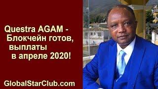 Questra AGAM - Блокчейн готов, выплаты в апреле 2020!