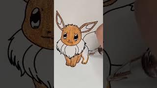 Who is your favorite pokemon? #coloring #art #eevee #pokemon #anime #shorts