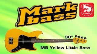 Бас-гитара MARKBASS MB Yellow Little Bass || Уменьшенный бас