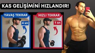 Hızlı Tekrar mı Yavaş Tekrar mı ? (Kas gelişimi için hangisi?)