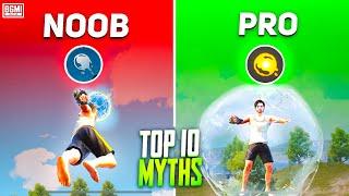 Top 10 MythBusters Water Mod (PUBG MOBILE & BGMI)Tips and Tricks 3.3 Update PUBG Myths #106