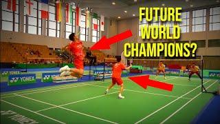 FUTURE BADMINTON WORLD CHAMPIONS?!? - Yonex German Junior Open 2024 Mens Double Final 