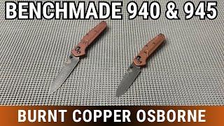 UNBOXING NEW BENCHMADE 940 & 945 OSBORNES!