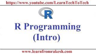 Introduction to R programming, Why R, Features of R programming