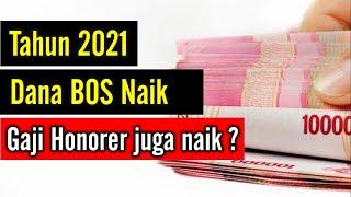 Dana BOS tahun 2021 naik, gaji guru honorer naik?