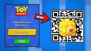 FREE! x15 LEGENDARY GIFTS  PRESENTS QR CODES  | BRAWL STARS QR CODES 2024 | BRAWL STARS NEW UPDATE