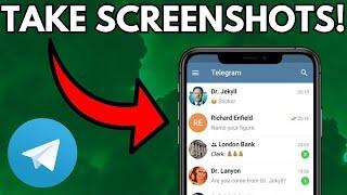 How To Take Screenshot in Telegram Private Channel 2024