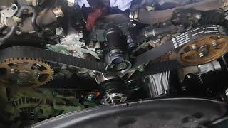 Land Rover Discovery 4 3.0 TDV6  180kW timing belt, water pump, and servo pump repleacement...