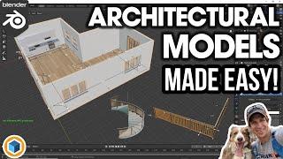 The Easiest ARCHITECTURAL MODELING ADD-ON for Blender? Intro to Archipack Pro Version!