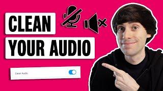 Remove Background Noise from Video - Quick & Easy Tutorial!