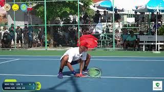 TỨ KẾT SIÊU CÚP 2200 - Lý Hoàng Nam - Hùng Anh VS Phạm Minh Tuấn - Luân Tiền Giang Tennis Phong Trào