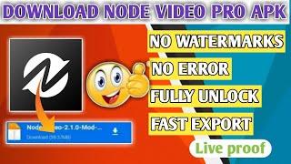 Node video pro app download without any problem | Text glow effect | NKT EDITZ