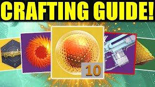 Destiny 2: The Ultimate WEAPON CRAFTING GUIDE! - Witch Queen DLC