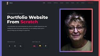 Build from Scratch | Elementor Tutorial | How to make PORTFOLIO website using Wordpress