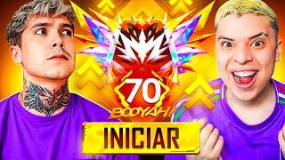 ¡TINCA Y HECTORINO CON 70 DE RACHA PARA LLEGAR A GRAN MAESTRO EN DUELO DE ESCUADRAS!  FREE FIRE 