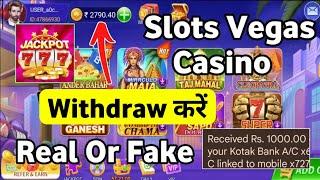 Slots Vegas Casino Withdrawal | Real Or Fake | Slots Vegas 777 Casino Games Withdrawal |