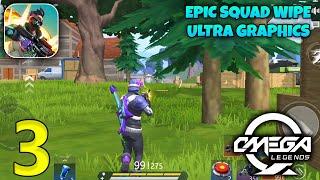 Epic Squad Wipe In Omega Legends | Solo Squad Gameplay