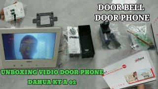 DAHUA VIDIO DOOR PHONE KT A02/DAHUA VIDIO INTERCOOM || UNBOXING AND INSTALATION