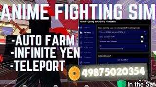 ANIME FIGHTING SIM SCRIPT (INF YEN, INF SHARD, INF BOOSTS & MORE) PASTEBIN SCRIPT WORKING 2022!!!!!!