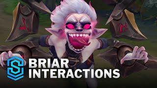 Briar Special Interactions