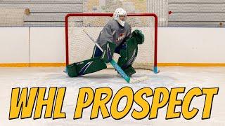 WHL Hockey Goalie Prospect Coaching Session