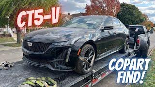 I Bought This 2021 Cadillac CT5-V From Copart! Got Lucky?  *Saved Over $15,000*