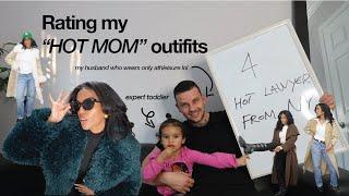 Husband and toddler rate my outfits: What I'm wearing as a  young hot mom