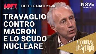 Travaglio contro Macron e lo scudo nucleare