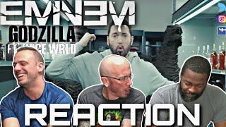 NOT.. OF.. THIS.. WORLD!!!! EMINƎM Feat. Juice Wrld Godzilla REACTION!!! #barhunt