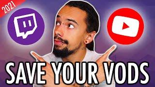 How To Save Twitch VODs to a 2nd YouTube Channel | Twitch Tutorial 2021