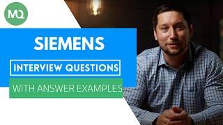 Siemens Interview Questions with Answer Examples