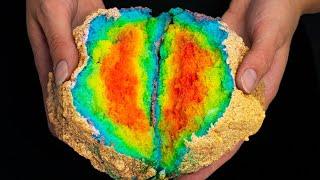 Rainbow Cloud Bread Recipe for Beginners (Making TikTok Rainbow Cloud Bread)