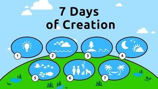 7 days of creation explained  (Genesis 1 & 2 explained)