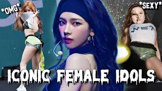 Female idols being iconic 2024