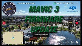 DJI Mavic 3 - November Firmware Update - Cruise Control - Telephoto Spotlight and POI - Flight Test