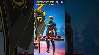 INDIA'S NO. 1 WOODPECKER PLAYER VS HAKSON BHAI  KON JEETEGA - Garena free fire max #shorts