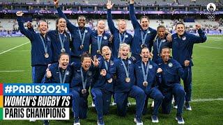 USA Take Bronze in women's Rugby 7s | Paris Champions