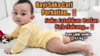 Tingkah Lucu Bayi 6 Bulan...‼️ Suka Cari Perhatian...‼️ #DIRAHUSNAFAMILY